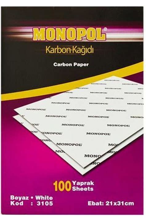 karbon kağıdı fiyat